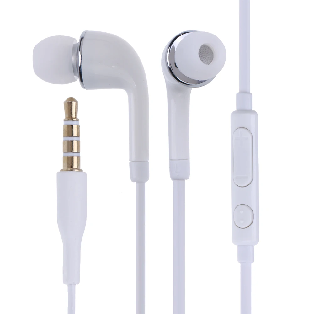 Auriculares intrauditivos con cable y micrófono, cascos con cable de 3,5mm, manos libres, llamadas, música, para Samsung Galaxy S3, SIII I9300