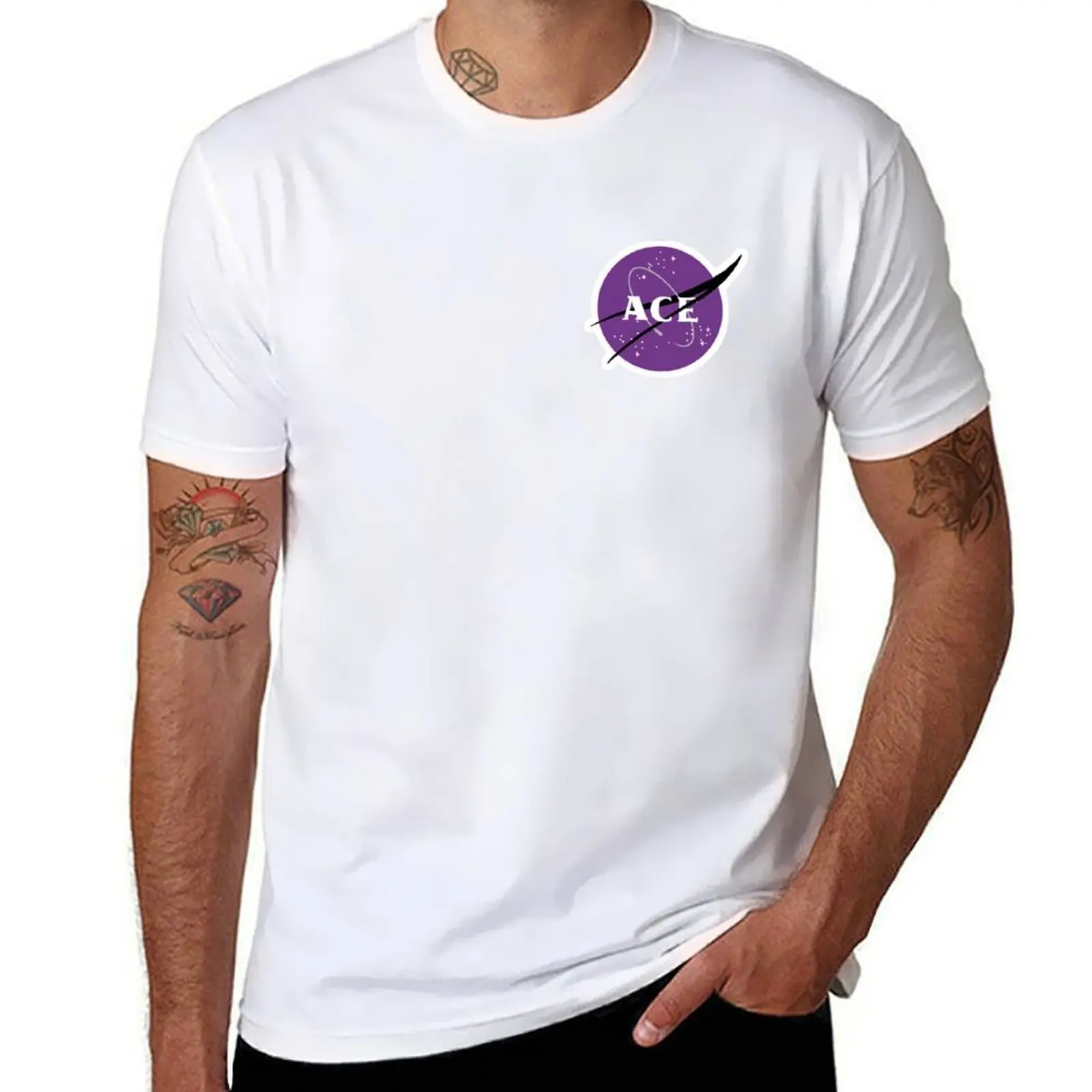 

Space Ace T-Shirt cotton t shirt pack t shirts for man slim fit T-Shirt