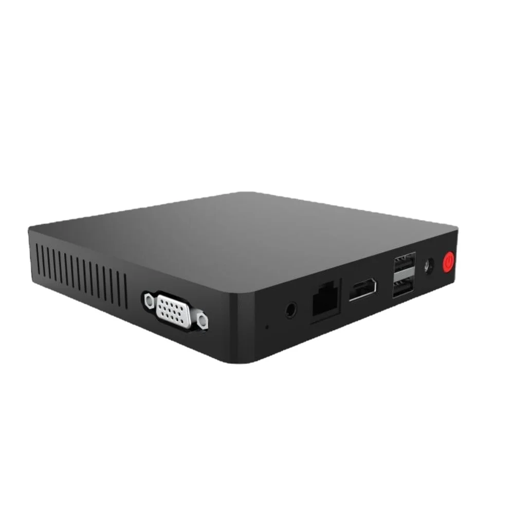 B20a Mini Pc Intel Celeron N3350 Cpu 6G Ram 64G Rom Hdmi-Compatibel + Vga Usb3.0 Win10pro Desktop Draagbare Computer Wifi Bt 4.2