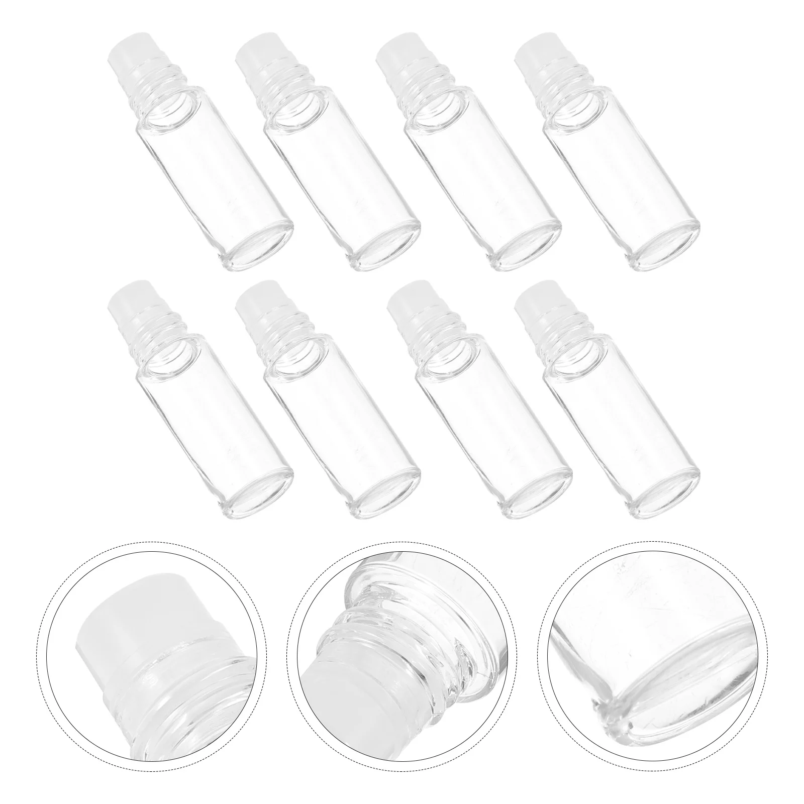 

20Pcs Empty Loose Powder Bottle Travel-Friendly Plastic Container with Wide Mouth Open-Hole Design for Cream Ointment Lip Balm