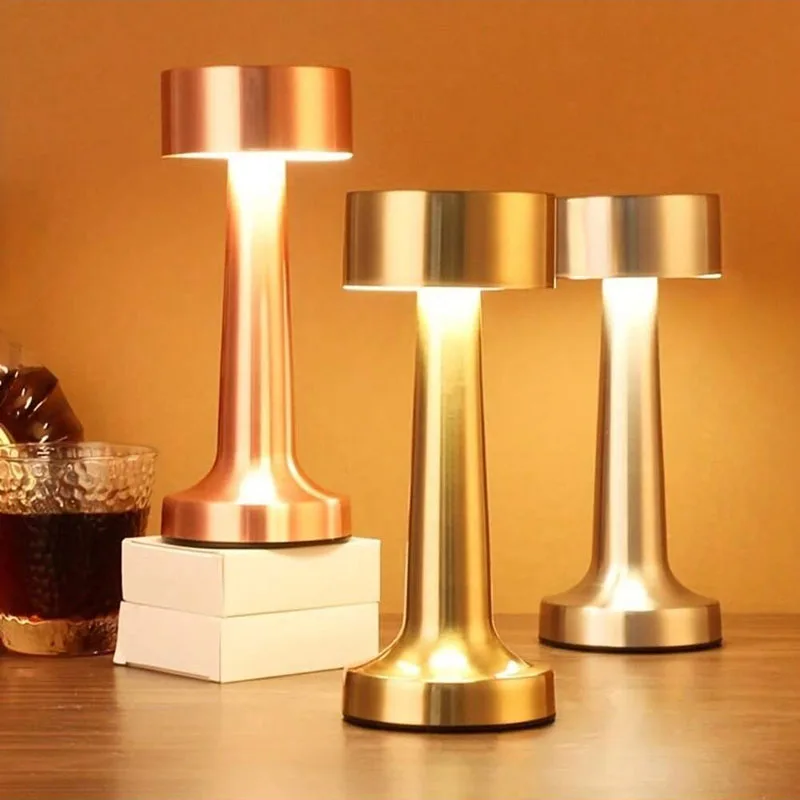 

Металлическая гантель, ретро настольная лампа, бар, минималистичный креативный светодиодный светильник, атмосфера западного ресторана, лампа для гостиной, ночник