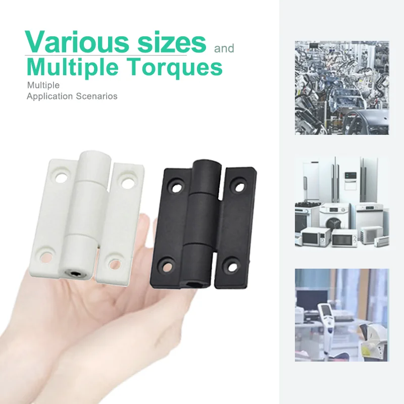 Plastics Torque Positionable Damping Hinges Suitable For Medical Machinery Equipment And Modified Vehicle Cabinet Doors