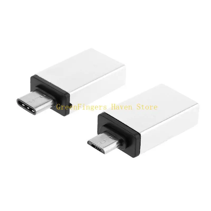 F68D Portable 3-in-1 Digital Microscope 2 Adapters for OSX for Windows Type-C Micro-USB for Jewelry Identification