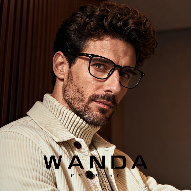 

2026 New Frameless TR Eyeglasses - AC Blue Light Blocking Myopia Glasses Adjustable Prescription for Computer Office