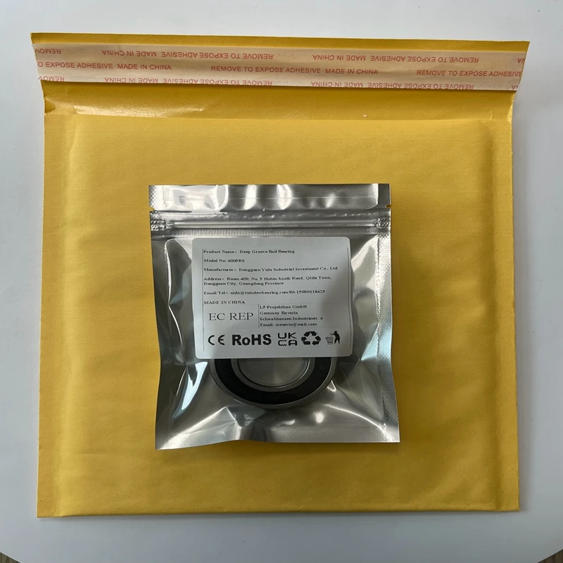 

2PCS 6005RS Bearing ABEC-7 25X47X12 mm Deep Groove 6005-2RS Ball Bearings 6005RS 180105 RS 6005 2RS