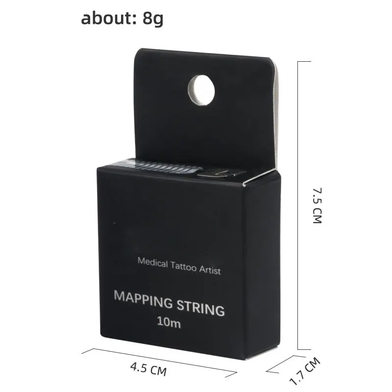 10 Meters Mapping Pre-Ink String For Microblading Makeup Eyebrow Dyeing Liner Thread Semi Permanent Positioning Measure Tool