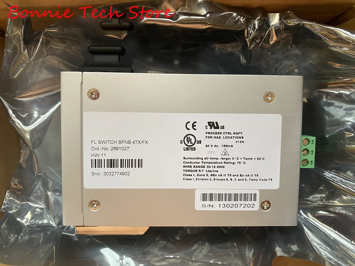 2891027 untuk Phoenix Industrial Ethernet Switch - FL SWITCH SFNB 4TX/FX