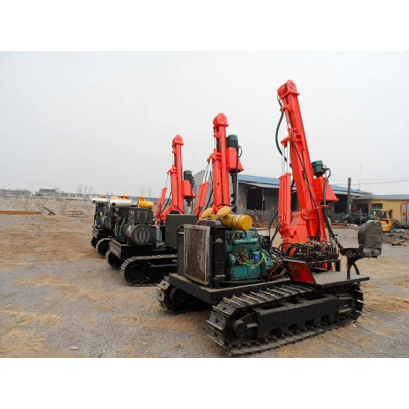 YG YGYG Excavator Driving Type Earth Screw Piling Machine Hydraulic Pile Driver Hammer Water Well Drilling Well