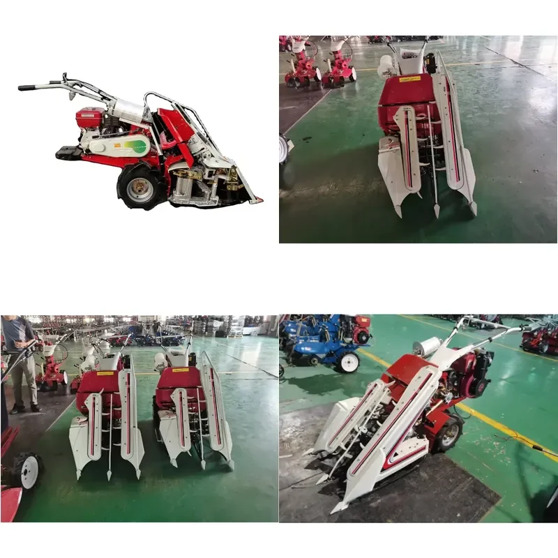 SFW Certificate Rice Cutting Machine Wheel Reaper Binder Small Paddy Rice Harvest Machine Rice Harvester Machine
