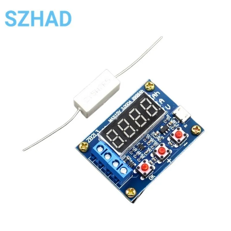 ZB2L3 Battery Capacity Tester External Load Discharge Type 1.2-12V Battery 18650 Equal Capacity Test High Quality