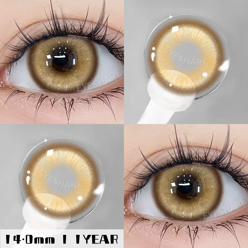 EYESHARE 2 Stück Cosplay farbige Kontaktlinsen für Augen, Halloween, farbige Schüler, Anime-Augen, blaue Kontaktlinsen, rot, niedliche Kontaktlinsen – Detail 14