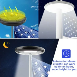 Solar Flagpole Lights 128LED Outdoor Camping Lights Outdoor lamp