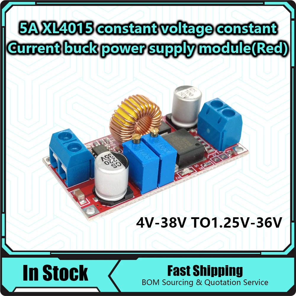 XL4015 DC to DC 5A CC CV Lithium Battery Step down Charging Board Led Power Converter Lithium Charger Step Down Module XL4015 E1