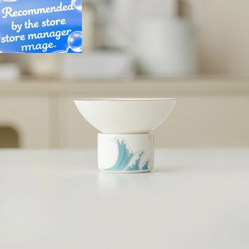 

Suet Jade Tea Leak Wanshi Xinglong Ceramic Tea Filter Accessories Tea Strainer