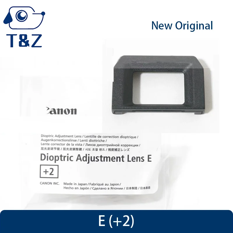 Neue Original E + 2 Dioptric Einstellung Objektiv Augenklappe Für Canon EOS 6D2 70D 77D 80D 750D 800D Okular E + 2 Presbyopie 200 grad