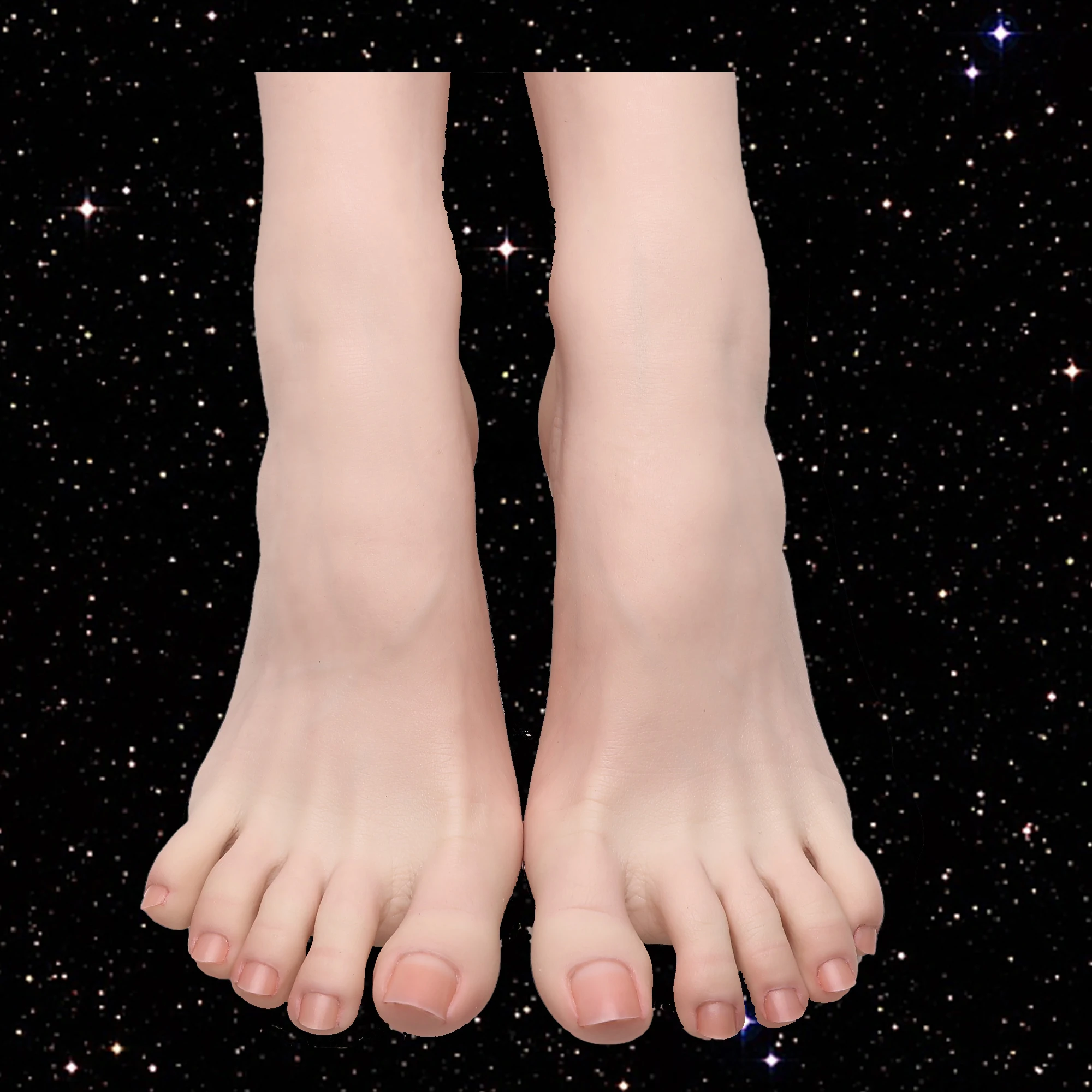 

High Simulation Female Silicone Foot Model Nail Practice Feet Mannequin Foot Fetish For Footjob Shoes Sock Display Z4001 24cm