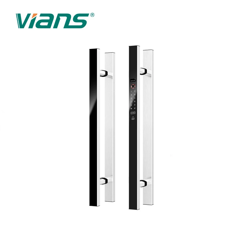 Vians Fingerprint Recognition Lock Intelligent Wifi Smart Double Handle Lock