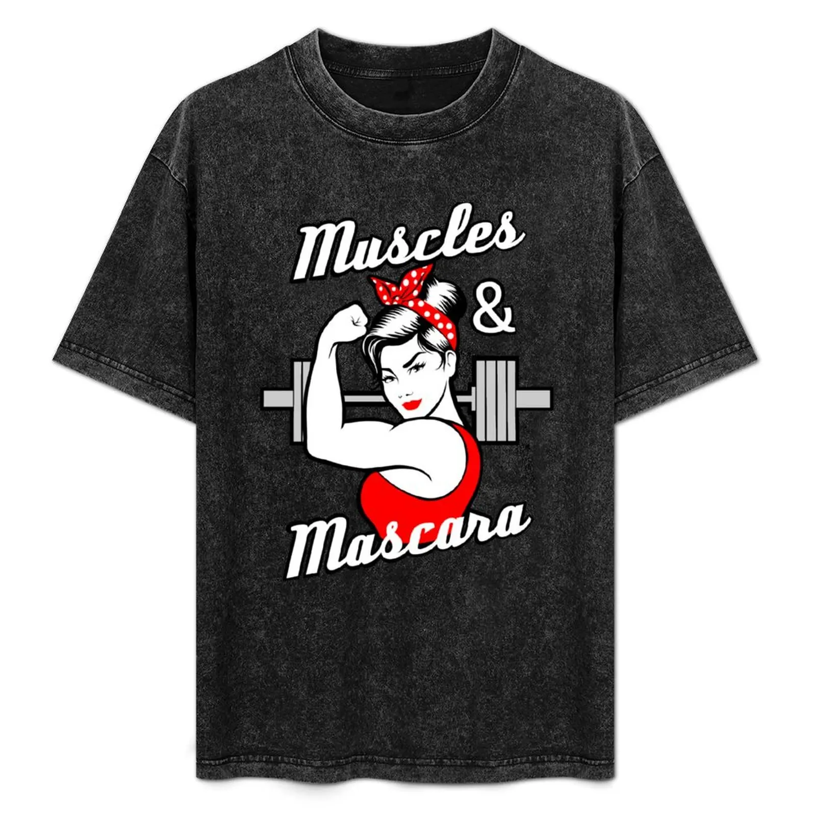 Fitness girl, Gym girl, girls who lift, Barbell Girl T-Shirt Soft Anti-Shrink Cotton Tee
