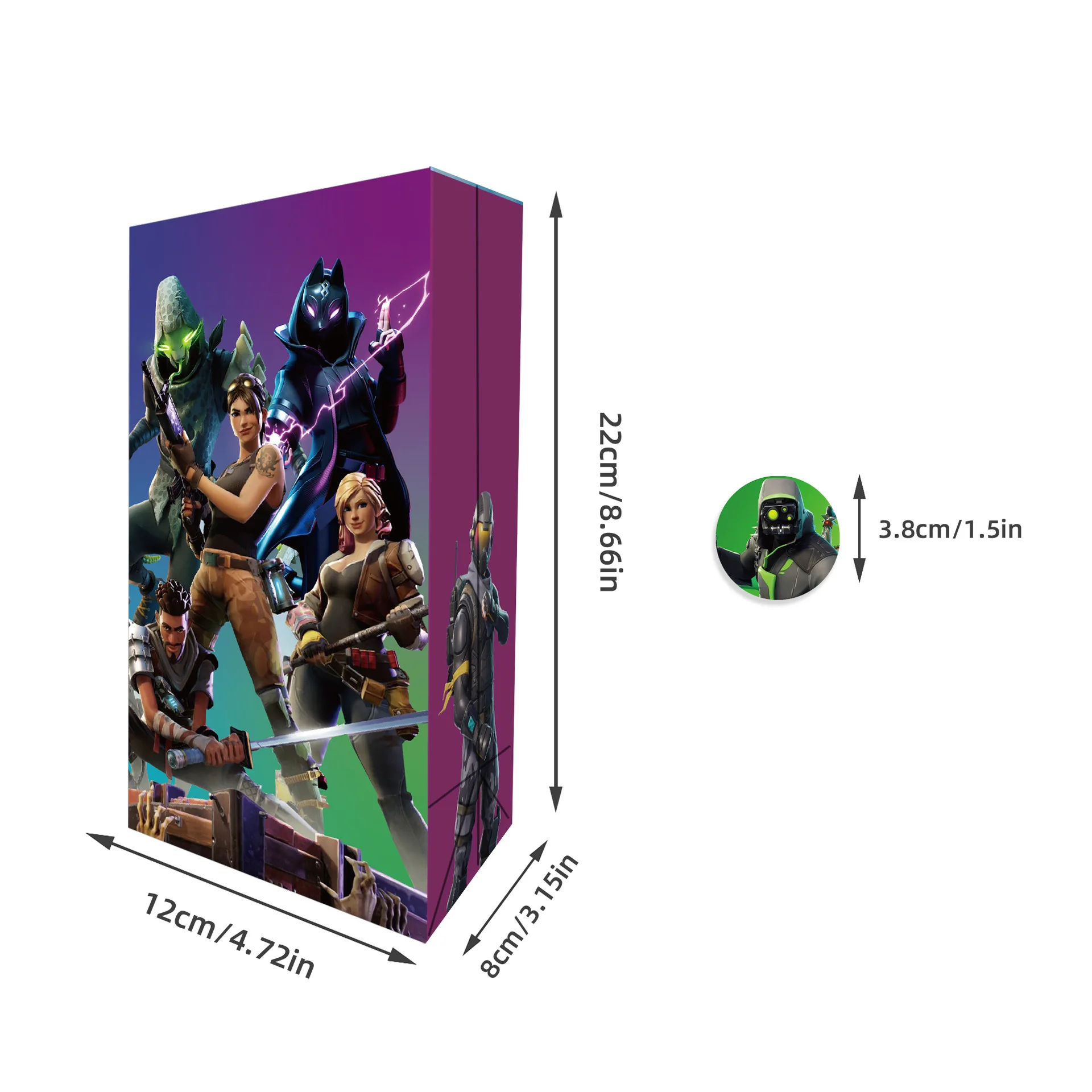 Fortnite Schießspiel Geschenktüten Kindergeburtstag Party Dekoration Süßigkeitensack Kekskuchen Aufbewahrungsbox Zubehör Kindergeschenk – Detail 5