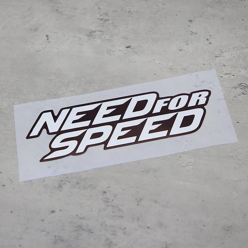 1 Buah Stiker Need For Speed Tahan Air Holografik Warna-warni Perekat untuk Mobil Laptop Buat Kustomisasi