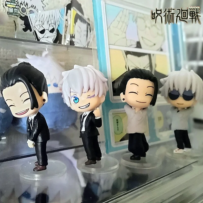 

Jujutsu Kaisen Gojo Satoru Geto Suguru Anime Figurine Action Toy Capsule Styling Student Standing Posture Collectible