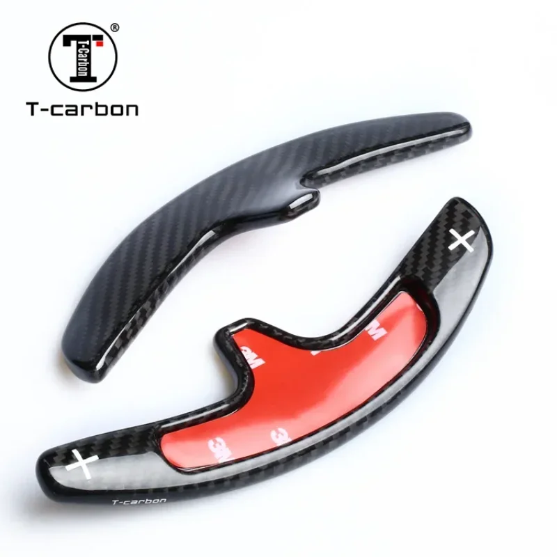 T-carbon2012-2016 DRY Carbon Fiber Shift Paddles For Porsche Carrera 911 991 GT3 Steering Wheel Shifting Paddles Car Accessories