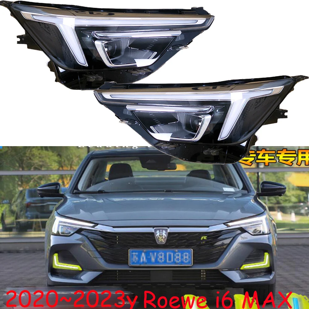 

1pcs car bumper headlamp for Roewe i6 max headlight 2020~2023y car accessories head lamp Roewe i6 max fog lamp