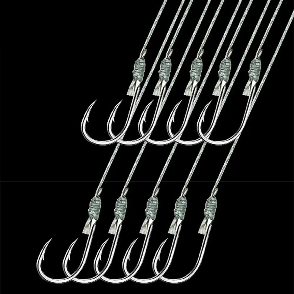 

Accessories Fishing Tools Fishing Tackles Barbed Fish Hook With Line Carp Fishing Hook Carbon Steel Barbed Hooks Fishing Hooks