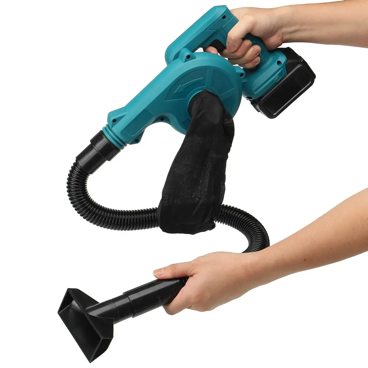 

2000W Cordless Electric Air Blower & Suction Handheld Leaf Computer Collector Cleaner Power Tools for Makita 18V Battery