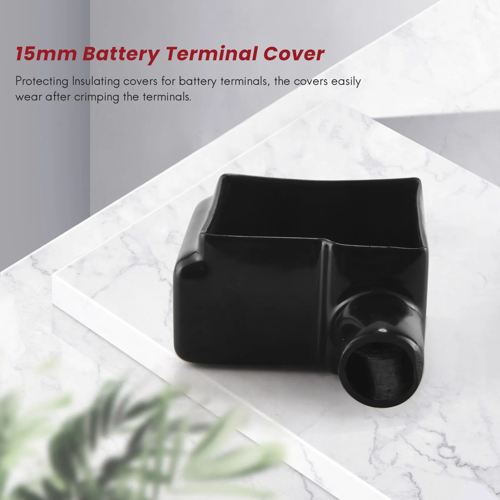 Car Battery Terminal Cover Insulation Boot Pair