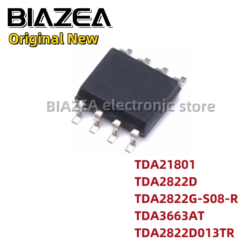 5piece TDA21801 TDA2822D TDA2822G-S08-R TDA3663AT TDA2822D013TR SOP8 Chipset