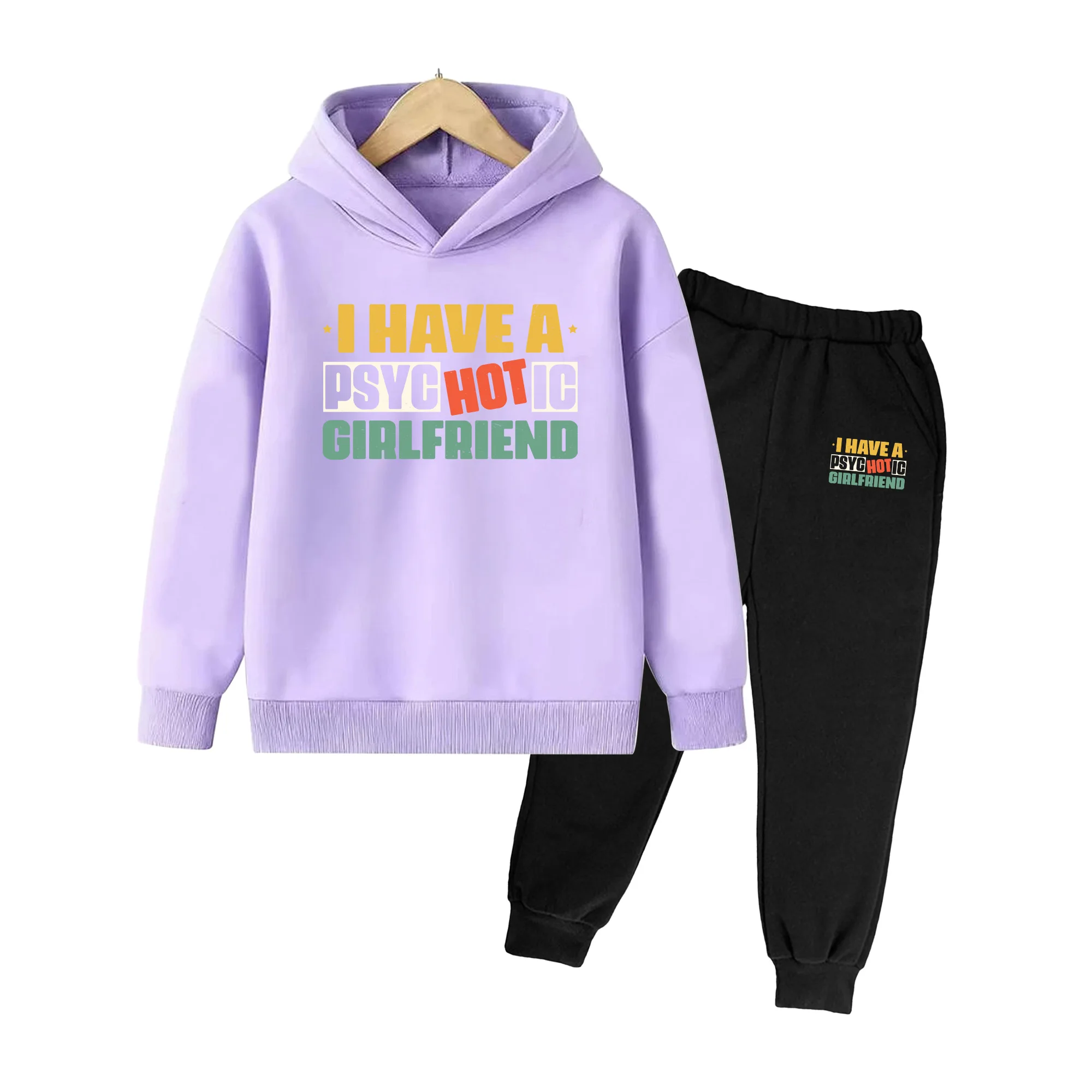Kids Hoodie & Jogger Set, Vintage 