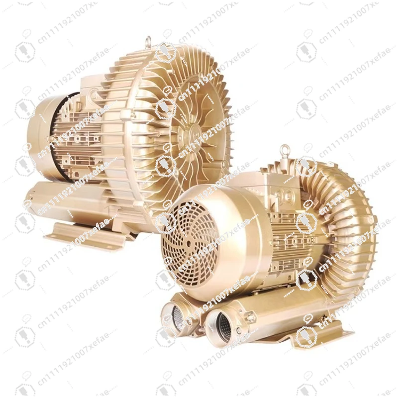 High pressure regeneration air compressor side channel blower annular vacuum pump