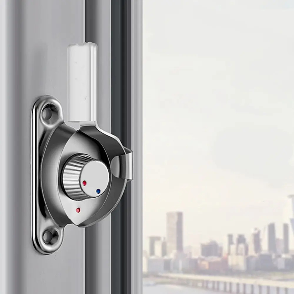 

Safety Anti-theft Household Crescent Type Double-sided Window Lock Crescent Lock Hardware Accessories Insurance Buckle