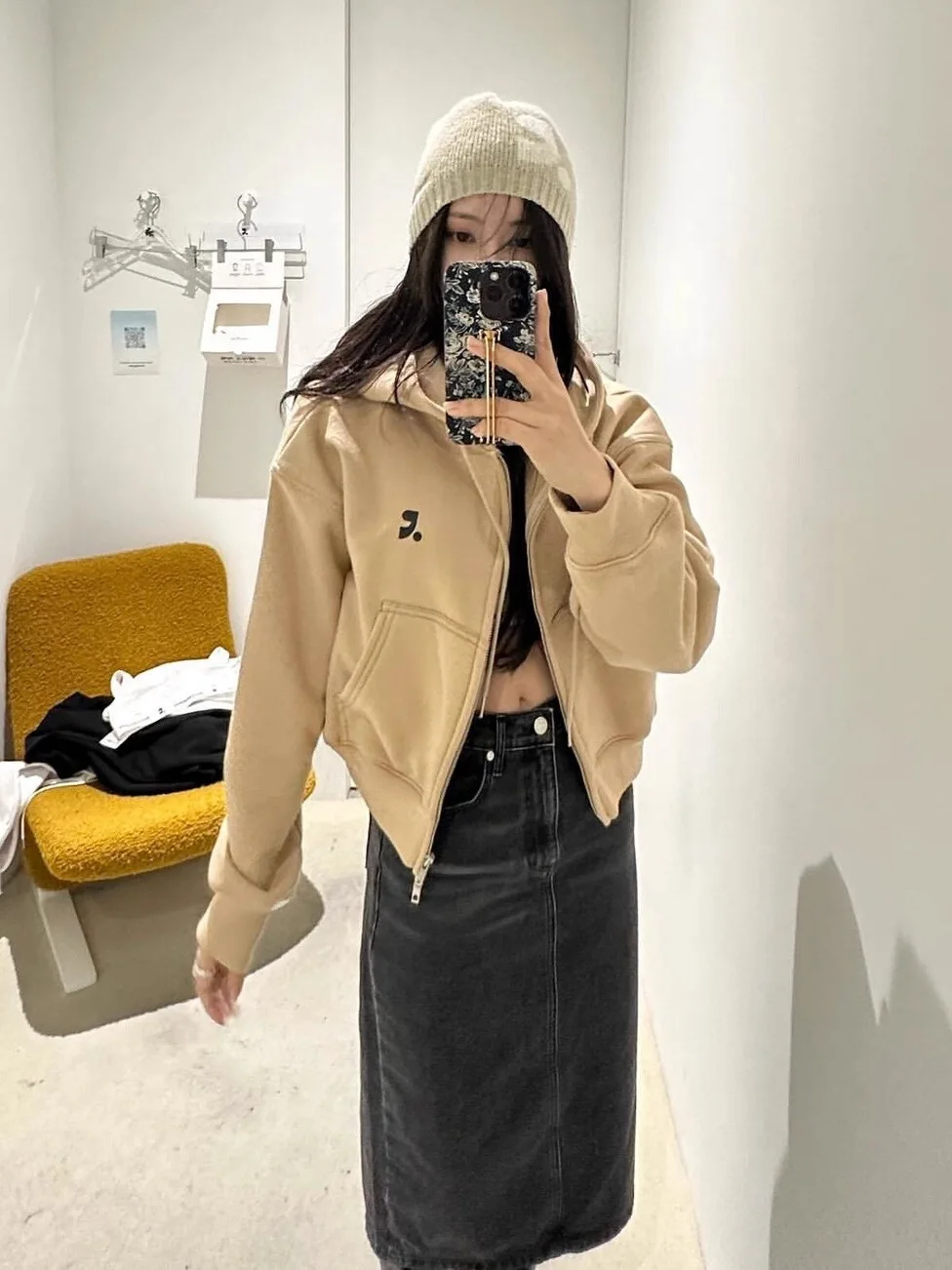 RestandRecreation مقنعين سستة Jaet ort Sle المرأة البلوز الخريف الشتاء Faion العلامة التجارية العصرية عارضة مريحة تناسب