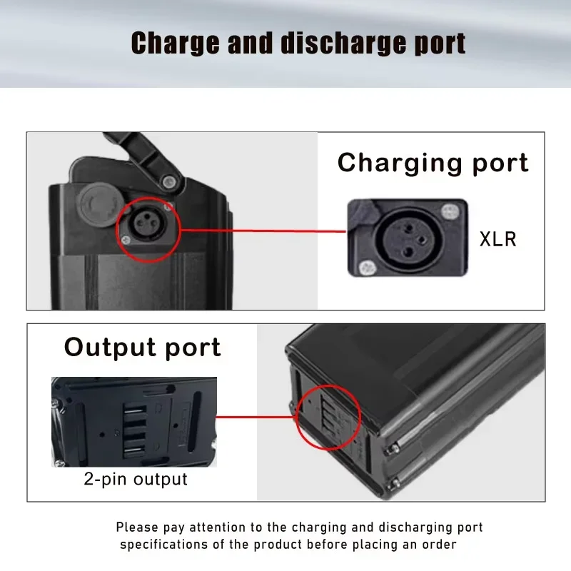 36V 48V 15/20/30/40Ah Original High quality Silver Fish Style batteria，500W 750W 1000W High-power 18650 Lithium ion battery pack