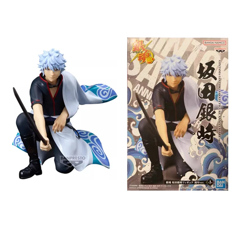 BANDAI Original GINTAMA tekupiku Adokenette Sakata Gintoki Takasugi Shinsuke Katsura Kotarou Anime Action Figures Toys Kids Gift