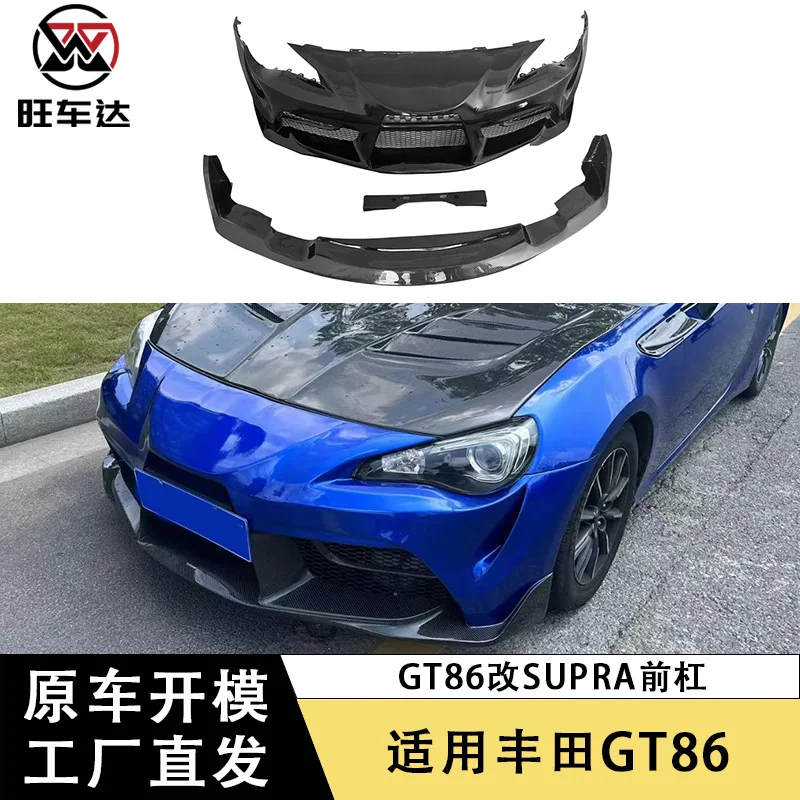 

applicable toFor Toyota GT86 Supra Front Bumper Body Kit Front Bumper Car Modification Surround Accessories