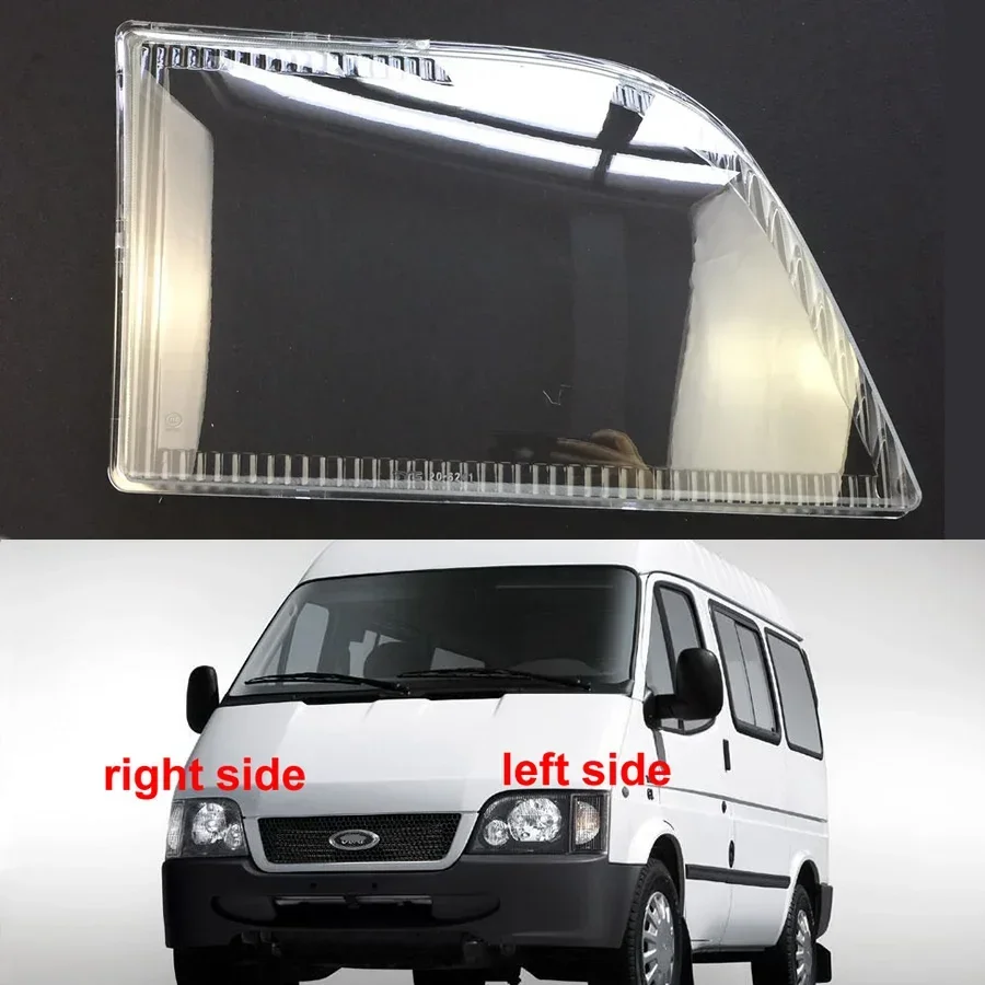 

For Ford Transit 2006 2007 2008 2009-2013 Car Accessories Headlamp Transparent Cover Headlights Shell Lampshade Lens Plexiglass