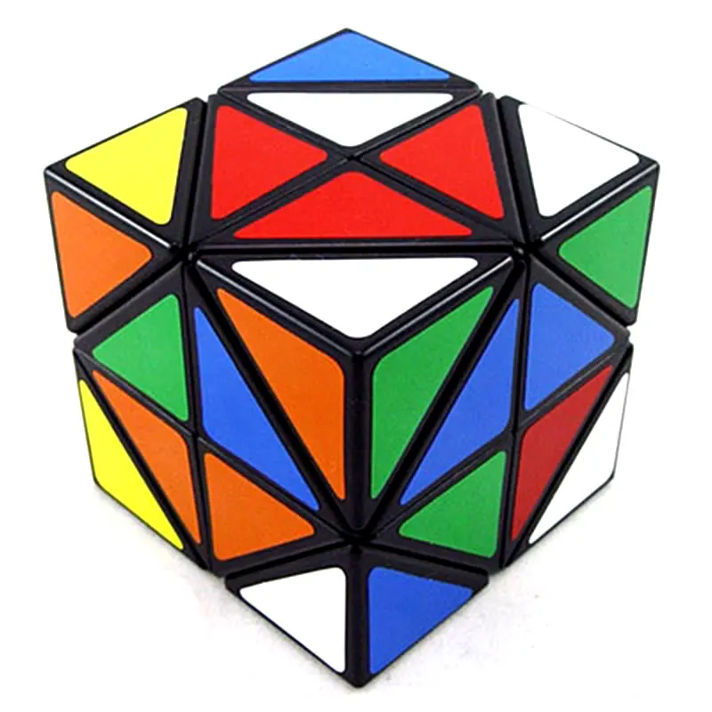 LanLan 12 Axis Square Copter Magic Cube 2x2 Speed Twisty Puzzle Brain Teasers Challenging Intelligence Educational Toys