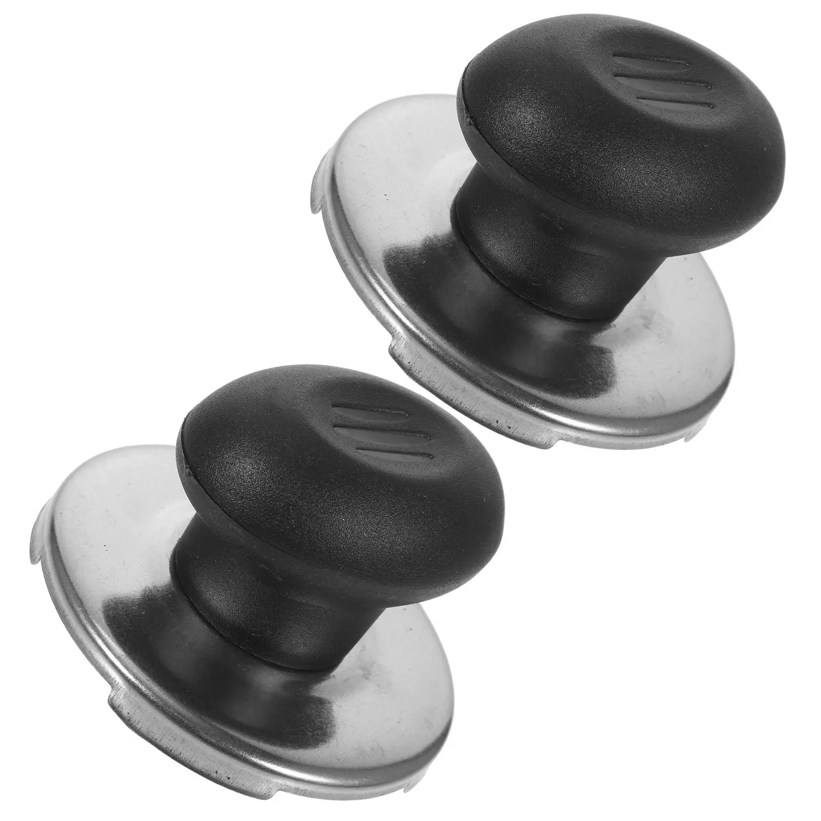 

2pcs Kettle Lid Knobs Handles Replacement Whistle Teapot Fittings Round PP Easy Install Suitable Most Kettles Kitchen