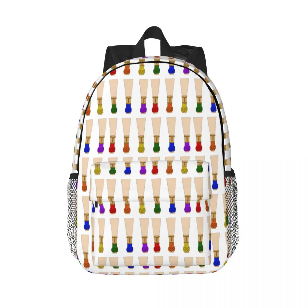 Bassoon Reeds (Rainbow) Backpacks Teenager Bookbag Cartoon Students School Bags Laptop Rucksack Shoulder Bag Large Capacity