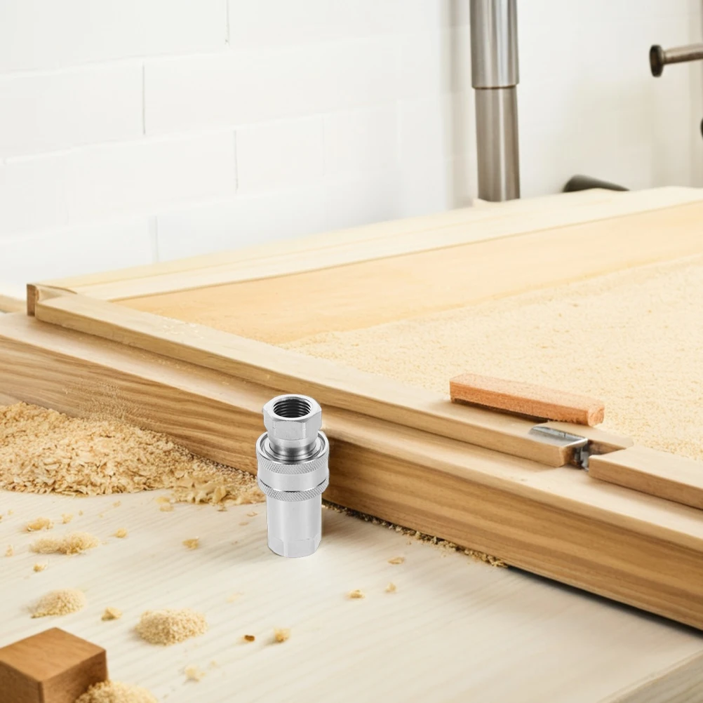 

Hydraulic Connector Couplers with Dust Covers Attachment Tubing Hose Connectors Rubber Protective Caps Coupling