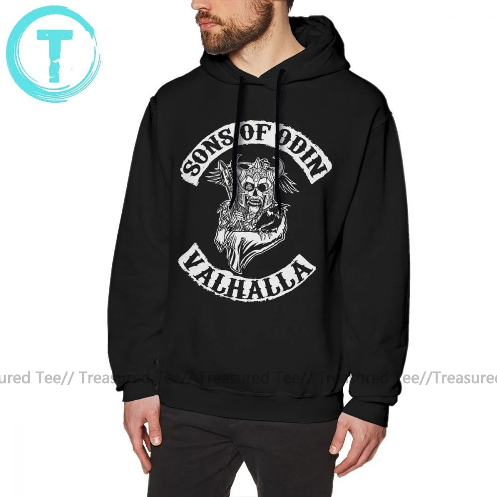 Sons Of Anarchy Hoodie Sons Of Odin Valhalla Chapter Hoodies Nice Loose Pullover Hoodie Oversize Long Sleeve Autumn Male Hoodies