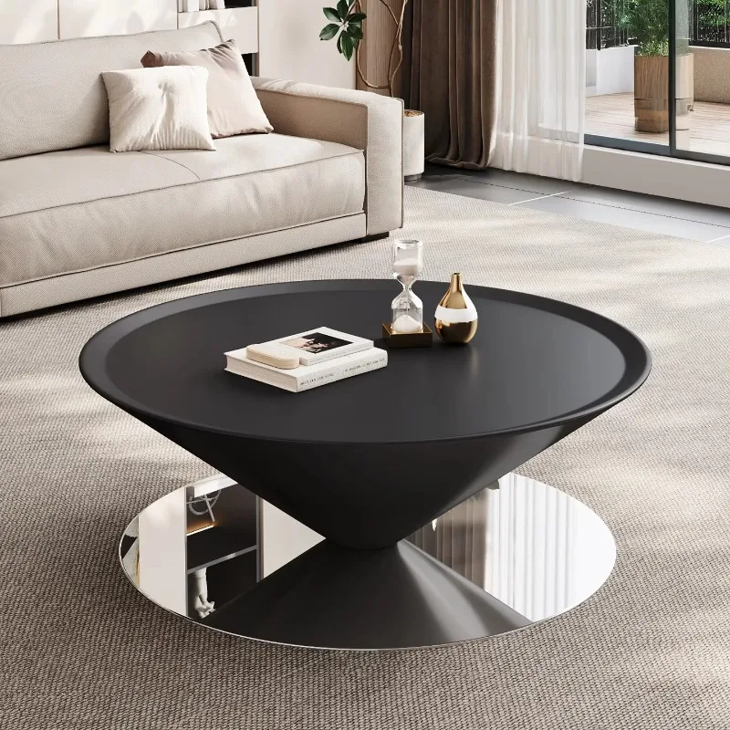 creative light luxury coffee table modern high-end simple flying saucer coffee table living room home couch tisch furniture