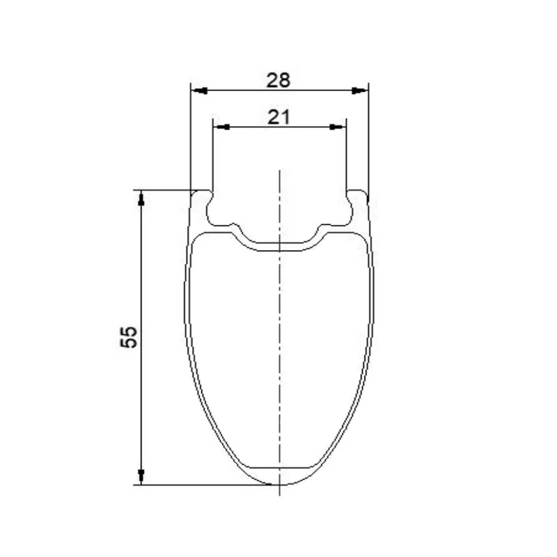 LIENGU SL 440g 700C 55mm Depth Carbon Bicycle Disc Brake Rim 28mm Width Road Bike Wheel Tubeless Clincher 21 24 28 Holes