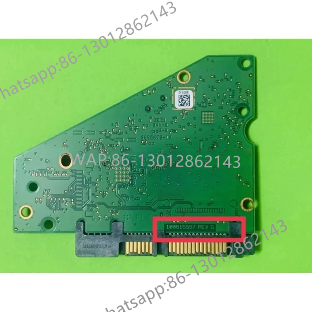 Desktop Hard Drive CirCuit Board 100815595 REV E 2T-8T 100815597 TesTed