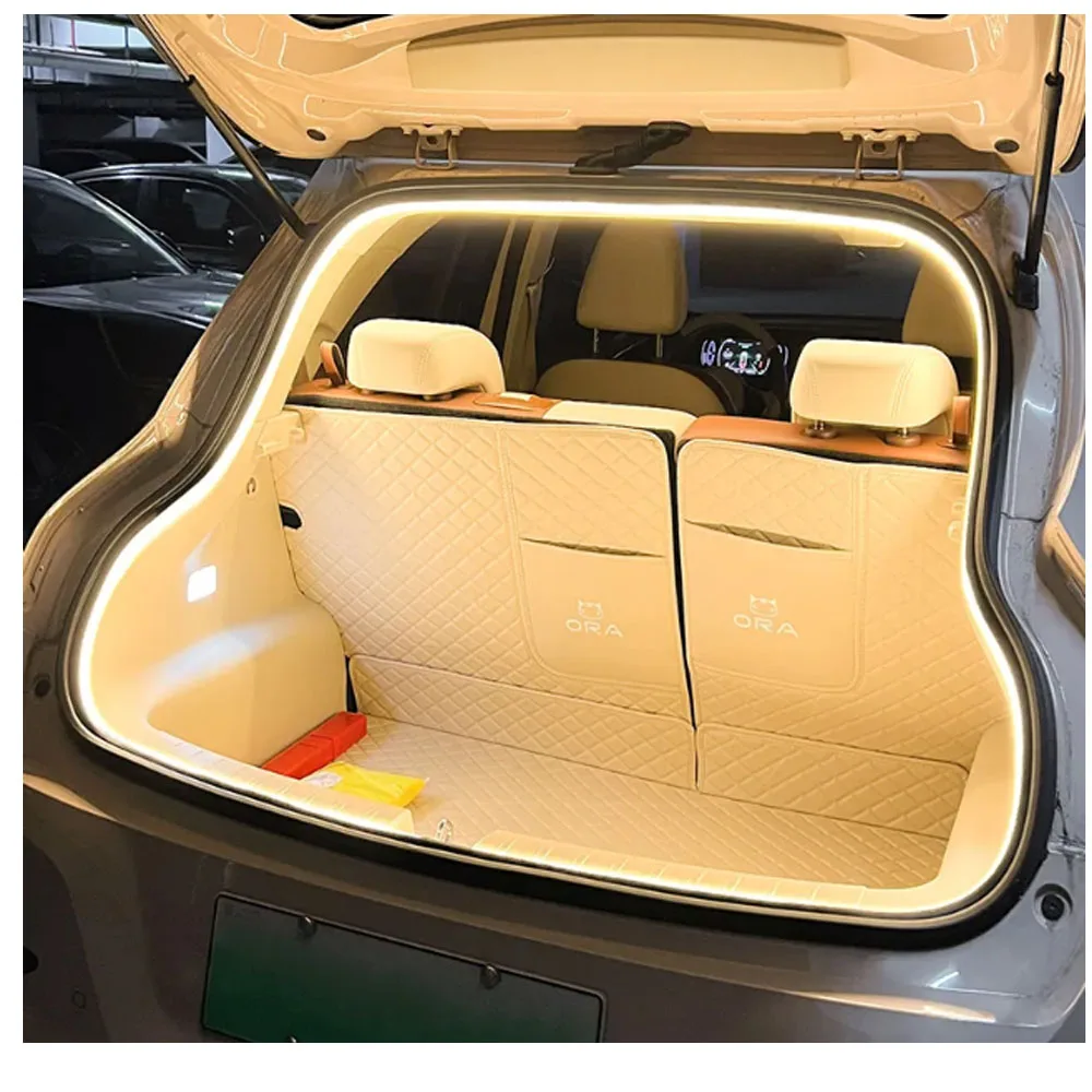 Car Trunk Atmosphere Light Automatic Sensor Light Fit for Great WaLL ORA Funky Cat Lighting Welcome Light Interior