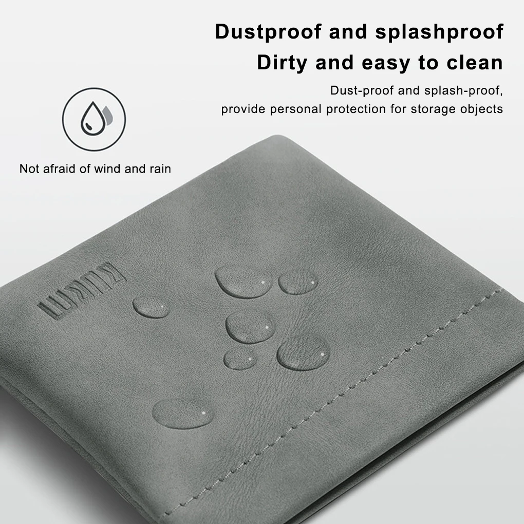 Сумка мягкая Мини Портативная сумка для наушников сумка кошелек аксессуары черный