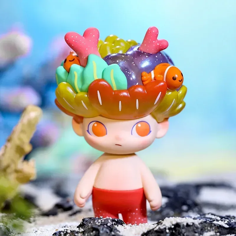 

Pop Mart Dimoo Aquarium Series Blind Box Toys Kawaii Anime Action Figure Caixa Caja Surprise Mystery Box Dolls Girls Gift